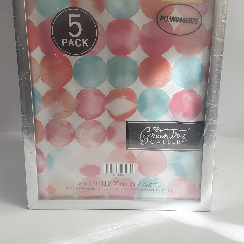 5-pack 5x7 picture frames